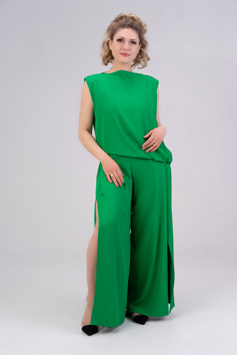 wedding-suit-outfit-for-women-green-elegant-suit-for-women