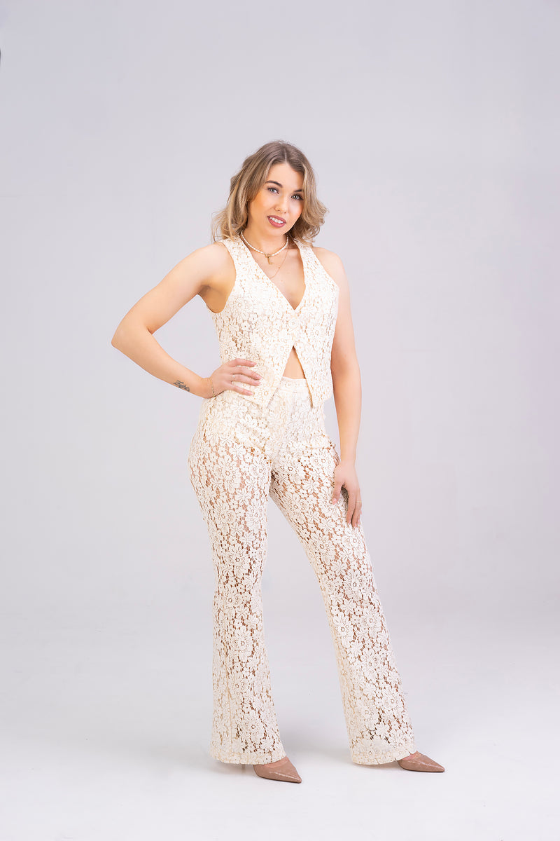 Ivory-lace-co-ord-with-sheer-trousers