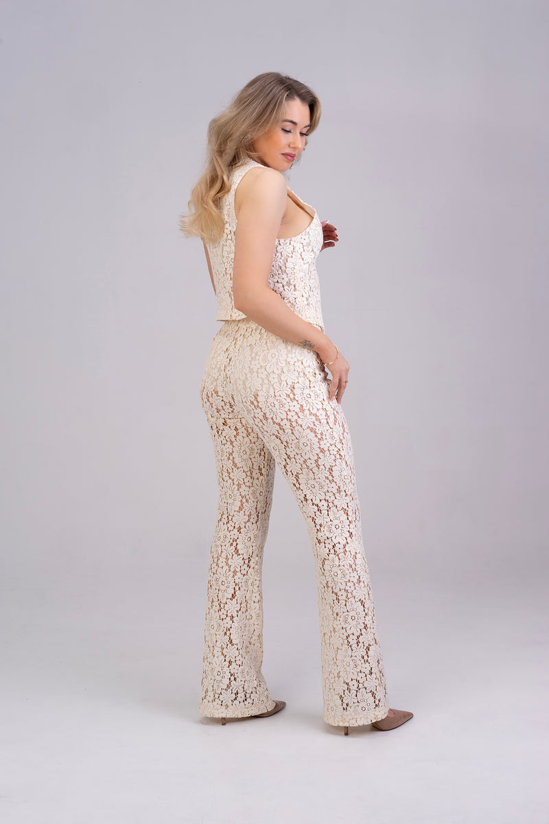 Ivory-lace-wide-leg-trousers-and-vest-co-ord