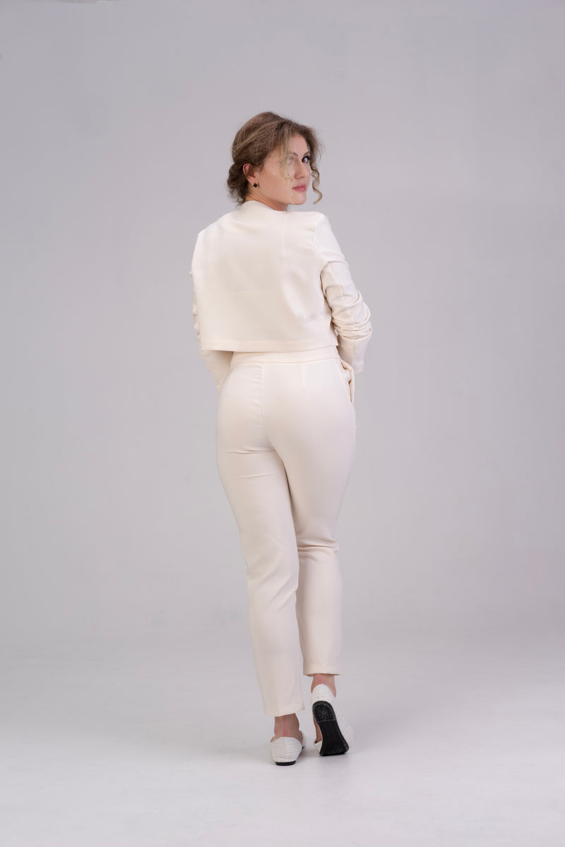 Ivory-two-piece-suit-for-women-blazer-and-pants